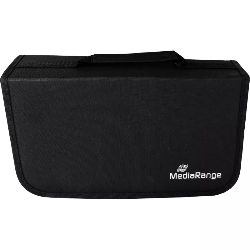 Bolsa de armazenamento MediaRange BOX55 para 96 discos preto