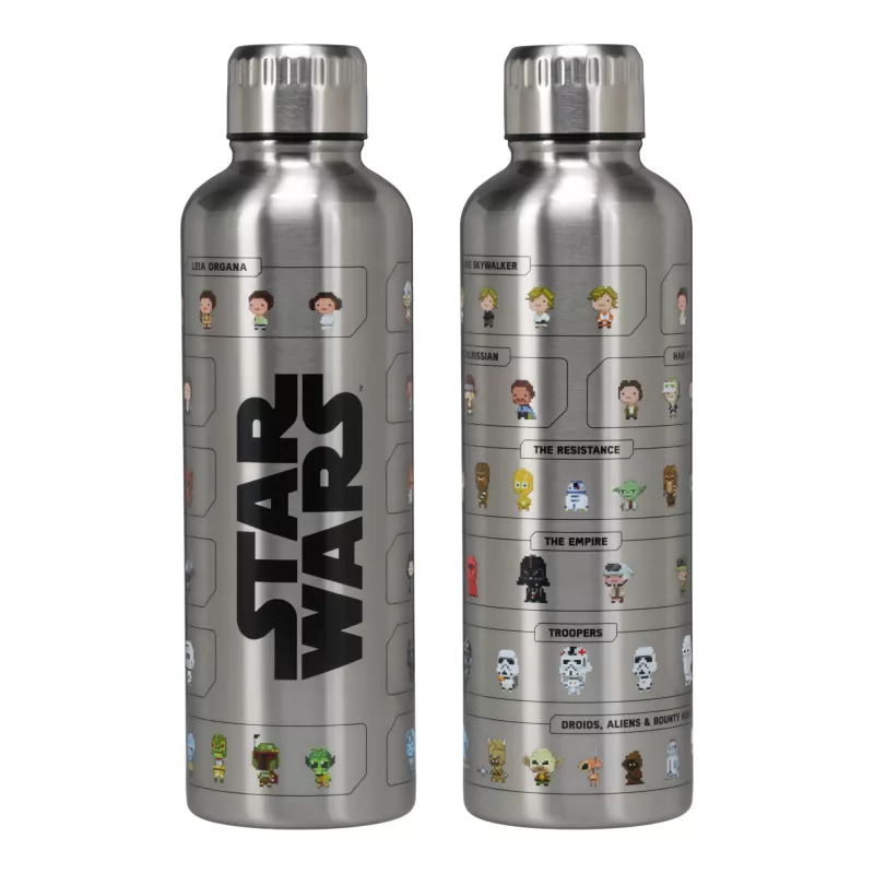 Paladone Star Wars garrafa de água de metal