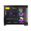 Caixa Gamemax | HYPE-M BK | preto | Micro | fonte de alimentação não incluída