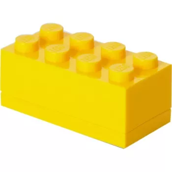 Recipiente para almoço LEGO Room Copenhagen 4012 — polipropileno (PP), amarelo, 92×46×43 mm, 1 unidade