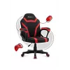 Cadeira gaming para crianças Huzaro Ranger 1.0 vermelha Mesh, preta, vermelha