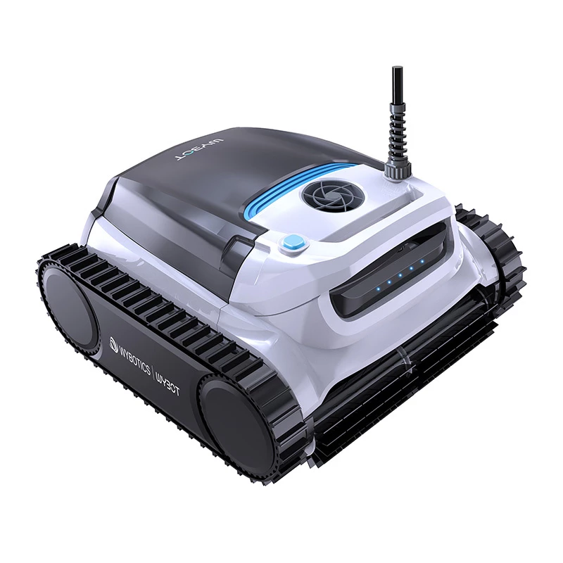 Robô de limpeza de piscina com fios Wybot M1C com potência de aspiração eficiente e navegação simples