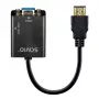 Adaptador HDMI-VGA com áudio AK-76 Savio SAVAK-76