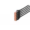 Cabo de rede Digitus CAT 6 S/FTP RJ-45 10 m preto
