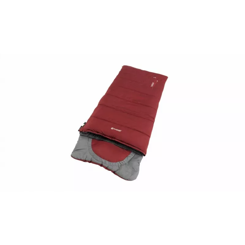 Saco-cama Outwell Contour Junior retangular poliéster 170 cm x 70 cm, vermelho
