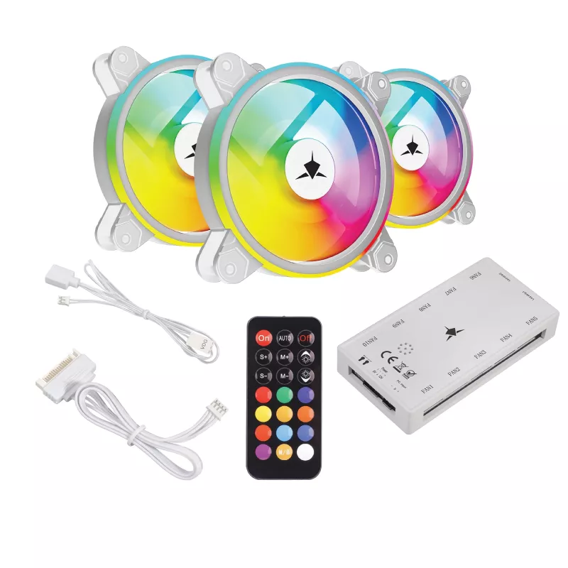 Conjunto de iluminação ARGB White Shark Nebula-2 5V RGB (modelo NEBULA-2-W)