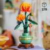 LEGO Icons conjunto de construção de crisântemos modelo criativo para adultos para construir uma planta artificial presente para mulheres homens ela ou ele decoração para casa escritório