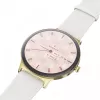 Smartwatch Garett Verona 2 dourado Mesh com Bluetooth e medidor de frequência cardíaca