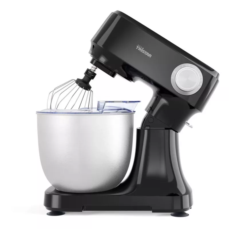 Robot de cozinha Tristar MX-4870, 800 W, taça de aço inoxidável de 4,5 L, preto