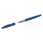 Caneta de tinta permanente Pelikan Jazz Noble Elegance P36 sistema de cartuchos azul prateado