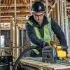 Serra circular manual DEWALT DCS520T2 54V 2x XR FLEXVOLT 6Ah TSTAK preto, amarelo