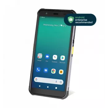Computador móvel portátil Newland MT93 Standard Plus com leitor de imagens CMOS CM66 2D, ecrã de 14 cm (5,5 polegadas), GPS, USB-C, Bluetooth, Wi‑Fi, 4G, NFC, Android com GMS
