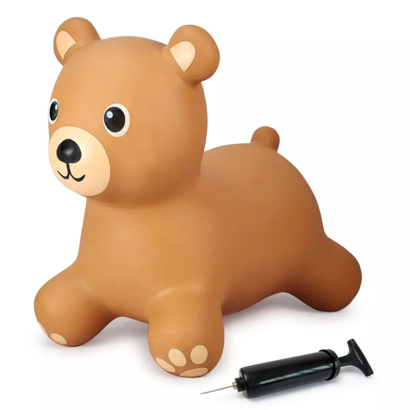 Brinquedo insuflável Jamara 466001 castanho animal para 1 ano
