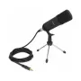 Microfone para PC DeLOCK microfone profissional para podcasting no computador