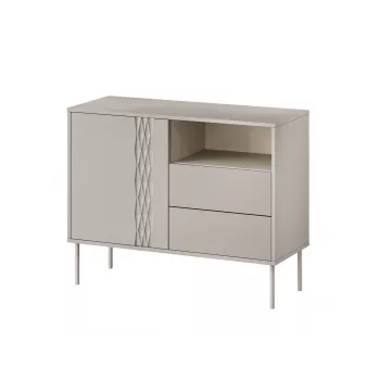 Cómoda Cama 1D2S TRESSE 100x40x75 caxemira mate