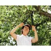 Fiskars 1001555 tesoura de jardim bypass preto, laranja
