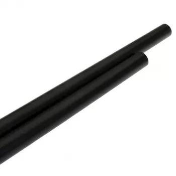 Pacote de tubos rígidos XSPC PETG 14/10 mm, 2x 500 mm, preto acetinado