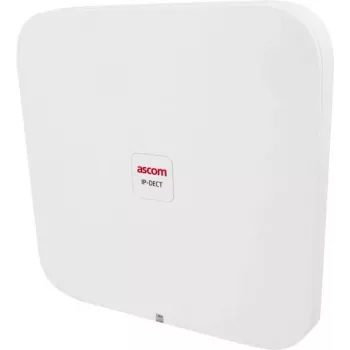 ASCOM IPBS3-A4 - Ponto de acesso IP DECT (8 canais | interface de rádio DECT GAP/CAP | antena externa) - branco (IPBS3-A4)