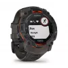 Smartwatch GPS Garmin Instinct 3 Solar 1,3 polegadas MIP 176x176 Ecrã tátil Preto