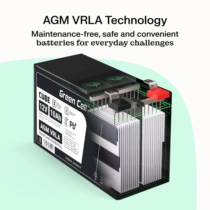 Bateria AGM VRLA 12V 55Ah IP54