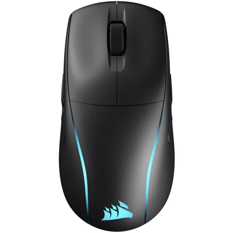Rato gaming sem fios leve RGB Corsair M75, preto
