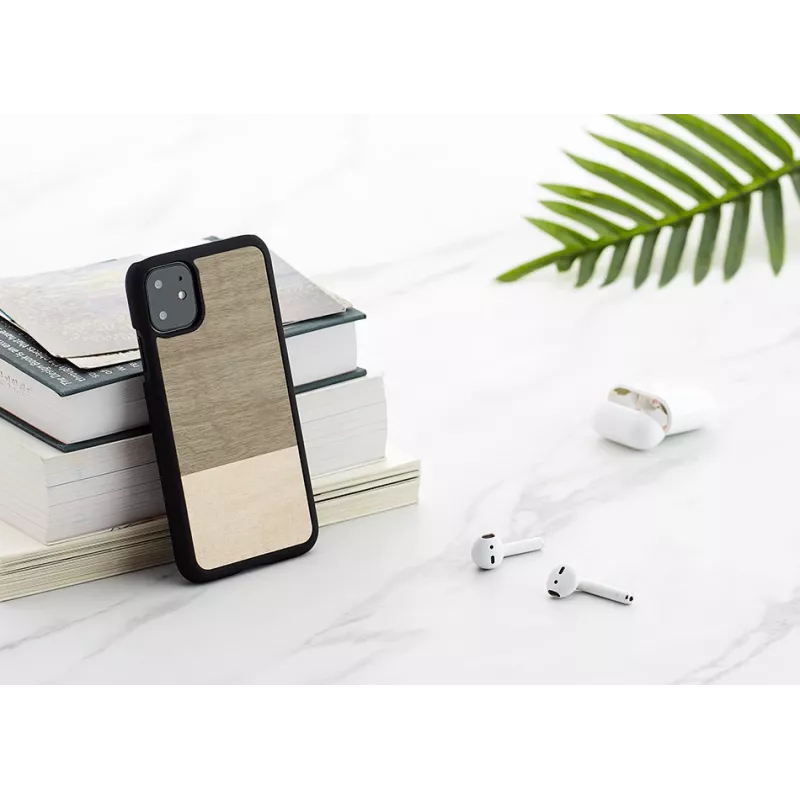 Capa para smartphone man and wood para iPhone 11 — preto, capa de proteção