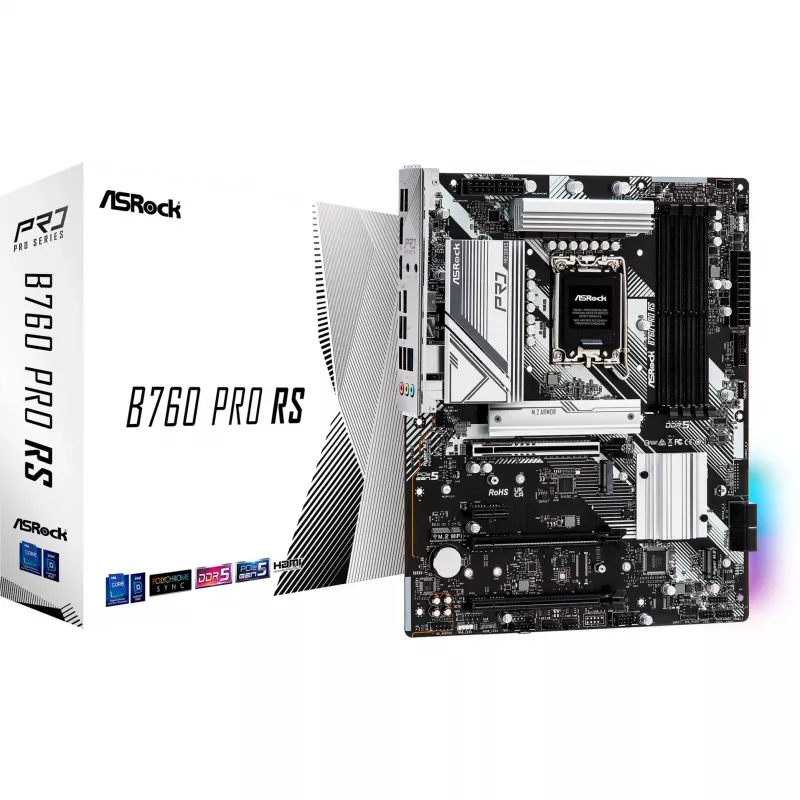 Placa-mãe ASRock B760 Pro RS DDR5 ATX