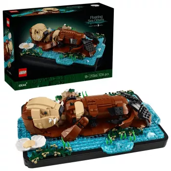 LEGO IDEAS 21366 Lontras Marinhas Flutuantes