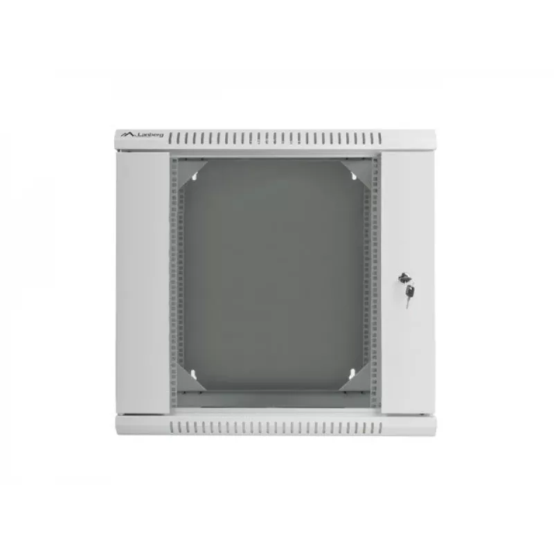 ARMÁRIO RACK DE PAREDE EM DUAS PARTES 19 polegadas 12U 600X600 CINZENTO LANBERG (EMBALAGEM PLANA)