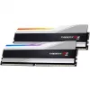 DIMM 32 GB DDR5-6800 (2x 16 GB) Dual-Kit, memória RAM prateada, F5-6800J3445G16GX2-TZ5RS, Trident Z5 RGB, INTEL XMP