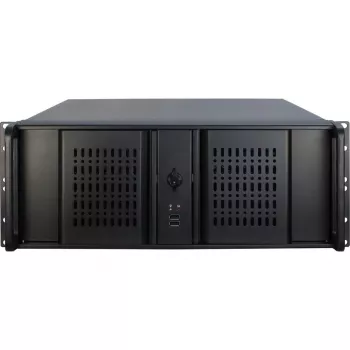 Caixa de servidor Inter-Tech 4U-4098-S rack preto