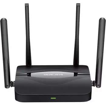Router de mesa MERCUSYS MR25BE EasyMesh Wi‑Fi 7 Dual‑Band 2,4/5 GHz, 3600 Mbit/s, 3× Gigabit-LAN, 4 antenas externas