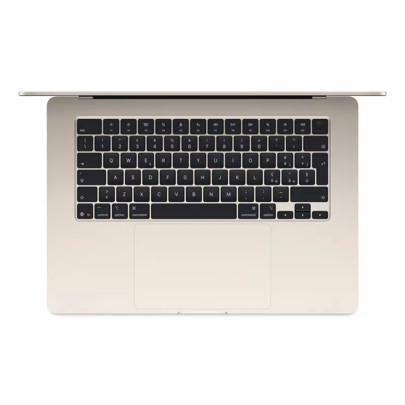 Apple MacBook Air com chip Apple M4, ecrã de 38,9 cm (15,3 polegadas), 16 GB RAM, 512 GB SSD, Wi-Fi 6E (802.11ax), macOS Sequoia, bege
