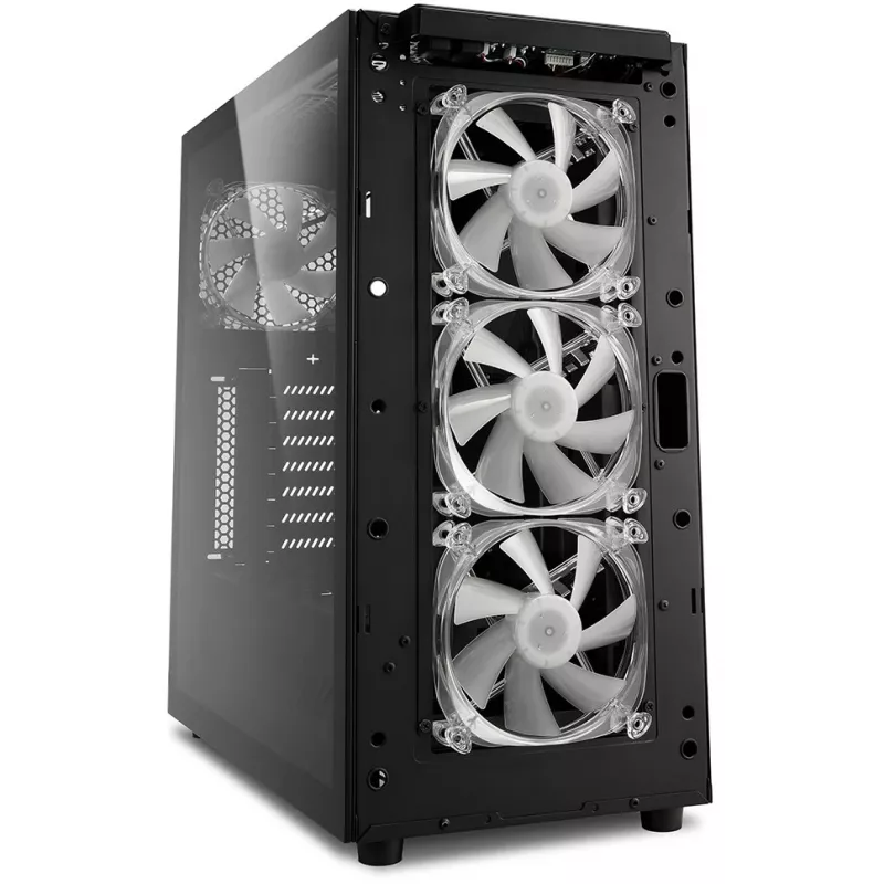 Caixa de PC Sharkoon TG6M RGB Tower preta