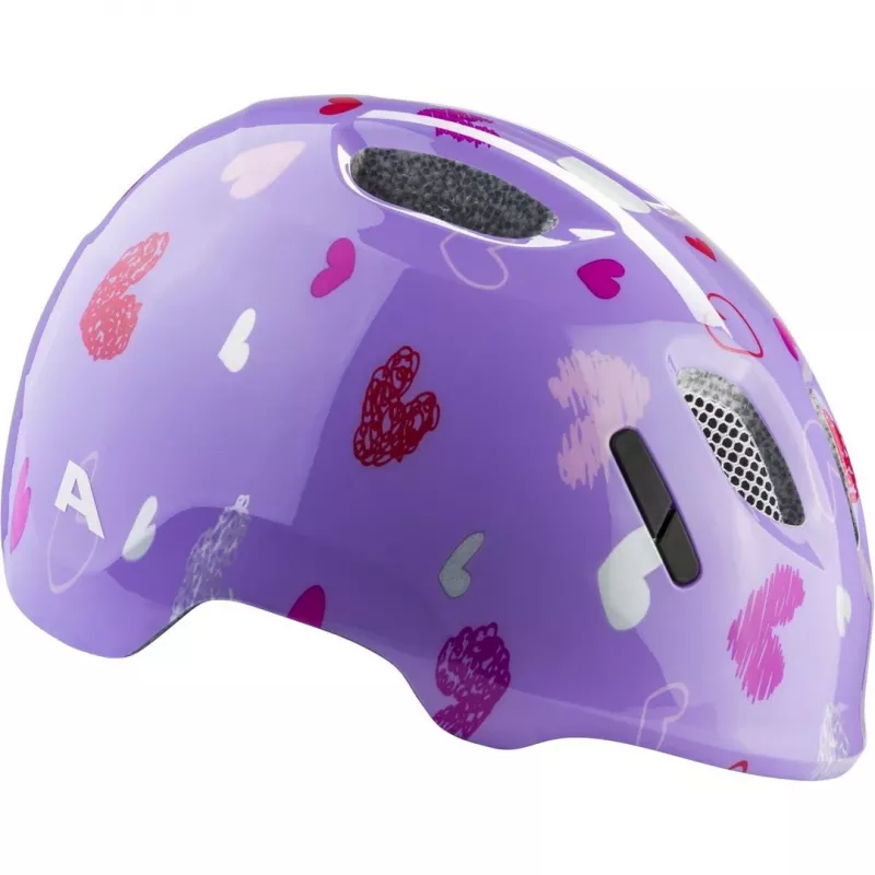 Capacete de bicicleta ALPINA XIMO 2 PURPLE HEARTS GLOSS 49-54