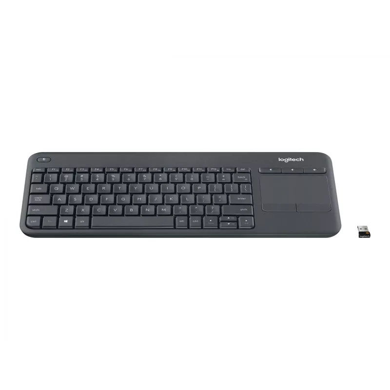 Teclado tátil sem fios Logitech K400 Plus