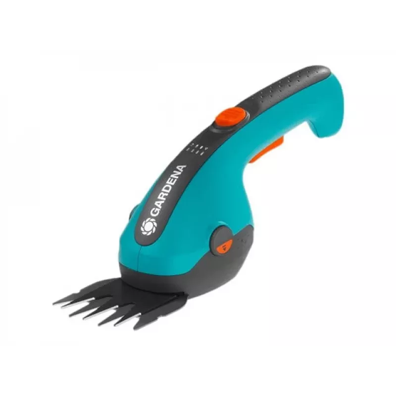 Tesoura de relva a bateria ClassicCut Li 3,6 Volt turquesa preto bateria de iões de lítio 2,5 Ah