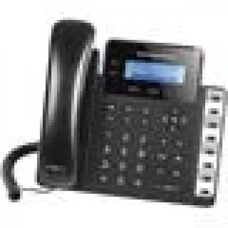 Telefone DECT Grandstream GXP1628 — telefone DECT de secretária/parede, LCD 132x48 px, alta-voz, 500 contactos, RJ-9 headset