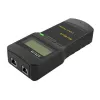 Testador de cabos QOLTEC 54279 — RJ45, RJ12, aparelho de teste BNC
