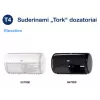 Papel higiénico Tork Premium Extra Soft Conventional T4 — rolos de 4 folhas 9,7 cm x 19,1 m, pacote de 6
