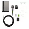 Green Cell HabuDen EVGC021B2250 Wallbox carregador para veículos elétricos 22 kW 32A, Type 2, cabo de 5 m, NFC, Bluetooth, Wi-Fi, alumínio