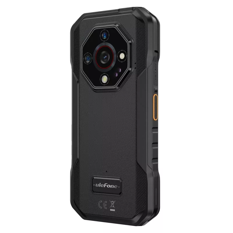 Ulefone Armor X32 UF-AX32/BK smartphone, 5,65 polegadas, 6 GB RAM, 128 GB, Android 14, 5500 mAh, Future Black
