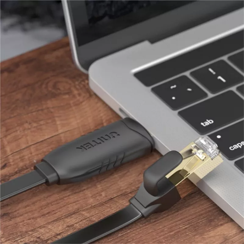 Unitek Y-SP02001B cabo de consola USB 2.0 para RJ-45, 1,8 m, preto