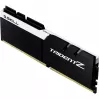 DIMM 32 GB DDR4-3200 (2x 16 GB) Dual-Kit, memória RAM preta/branca, F4-3200C16D-32GTZKW, Trident Z, INTEL XMP