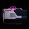 Dissipador de água Phanteks Glacier G40 + placa traseira