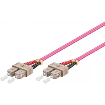 Cabo InfiniBand/fibra ótica Microconnect FIB222007-4 7 m SC violeta