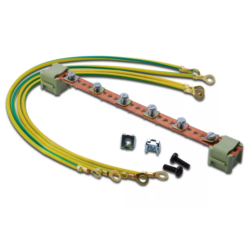Barra de ligação equipotencial Digitus DN-19 EARTH 220 mm