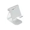 TERRATEC iTab M - Suporte para smartphone / tablet - alumínio - prateado - tamanho do ecrã: 8,8-25 cm (3.5-10) - suporte de mesa (219728)