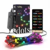 Twinkly Dots 60 RGB USB luzes inteligentes, 3 m, preto