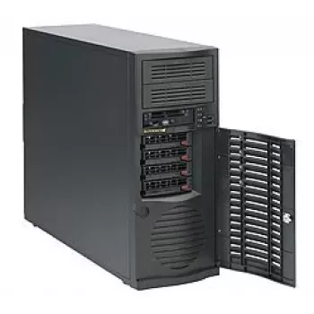Caixa para servidor Supermicro SuperChassis 733TQ-668B Midi Tower preto